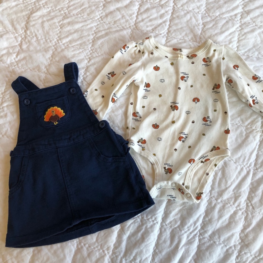 Thanksgiving overall set